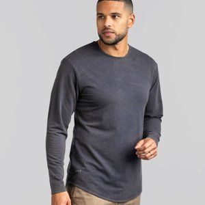 Snow Wash Drop-Cut Long